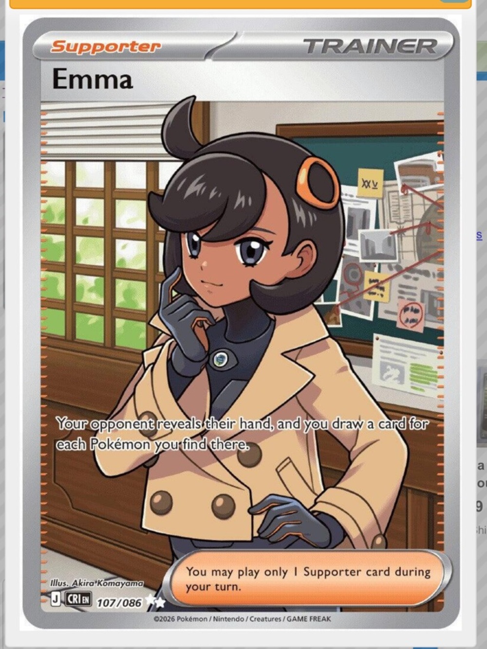 Emma #107 Pokemon Chaos Rising